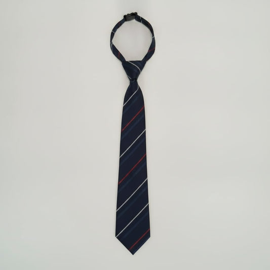 Children's Tie with Elegant Knot - Blue