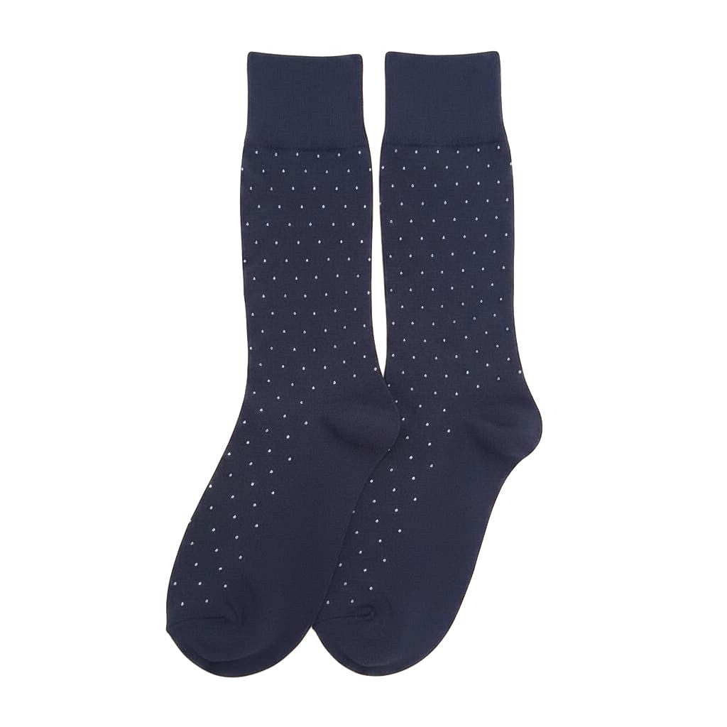 Medium patterned socks for men - Blue