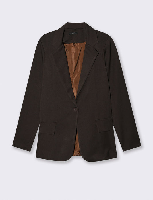 BLAZER MONOPETTO 1 BOTTONE - Moro