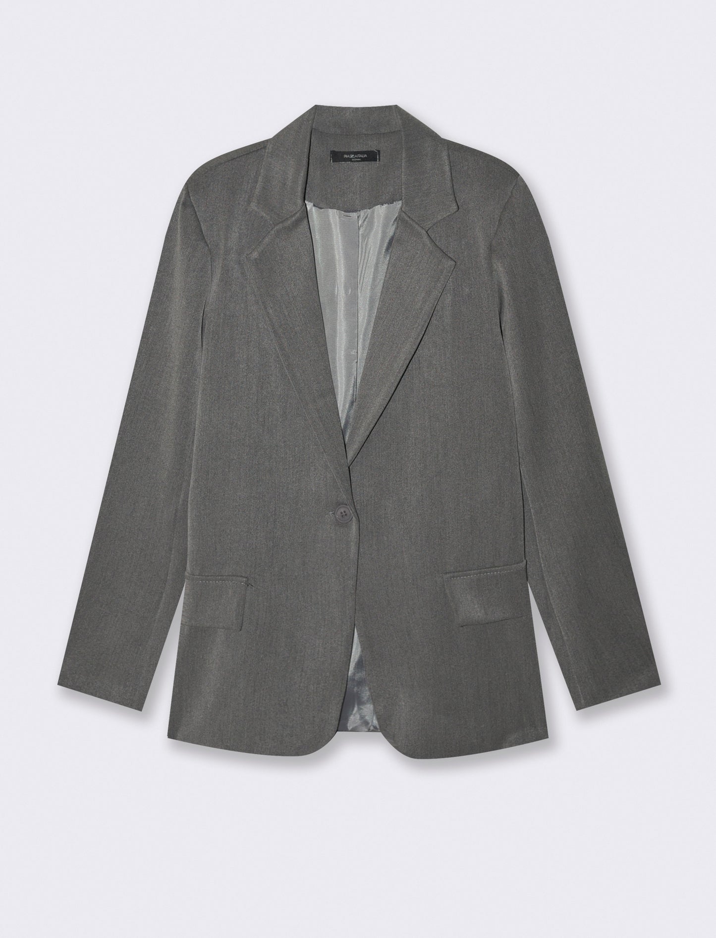 BLAZER MONOPETTO 1 BOTTONE - Grigio