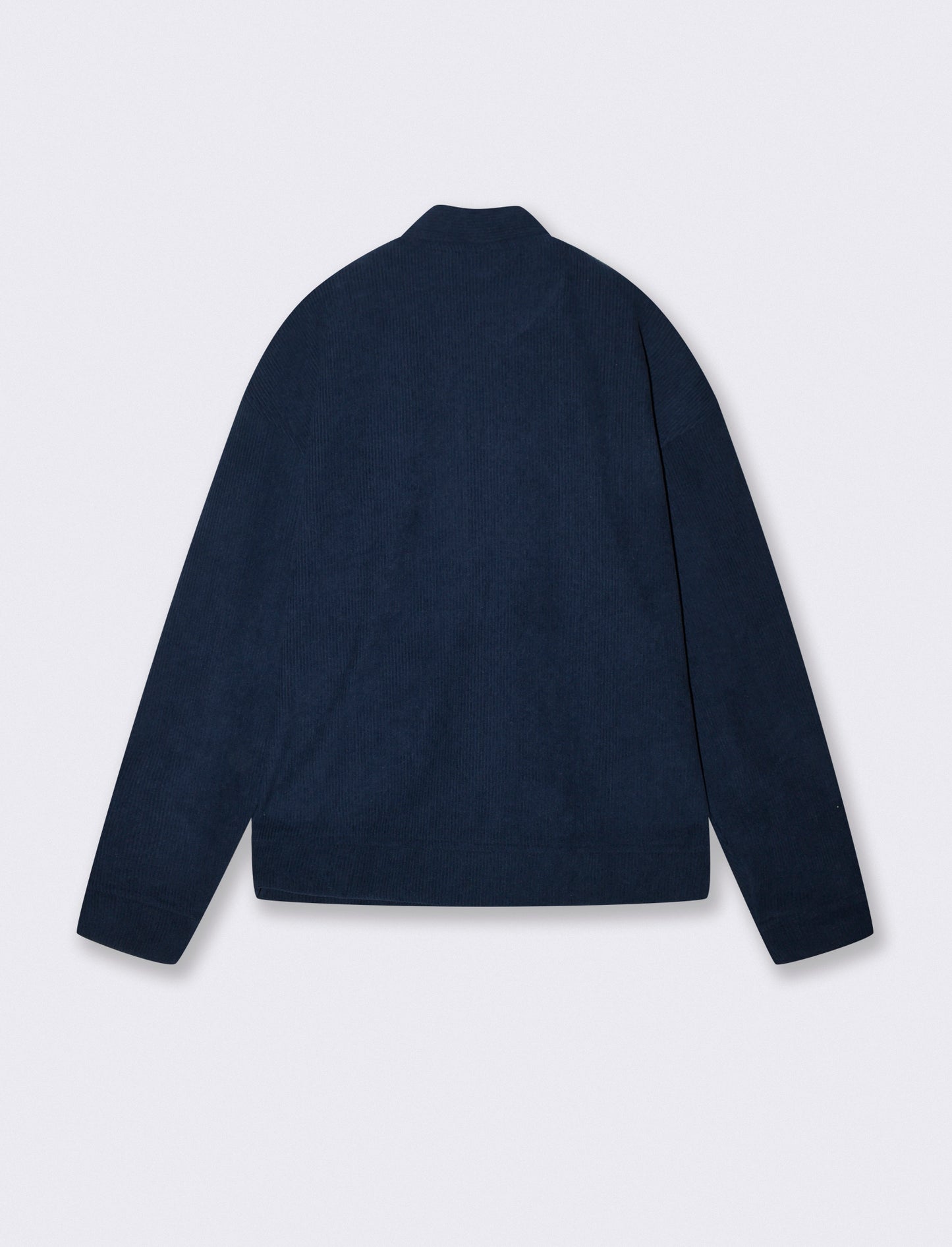 Giubbotto bomber in velluto a coste - Blu