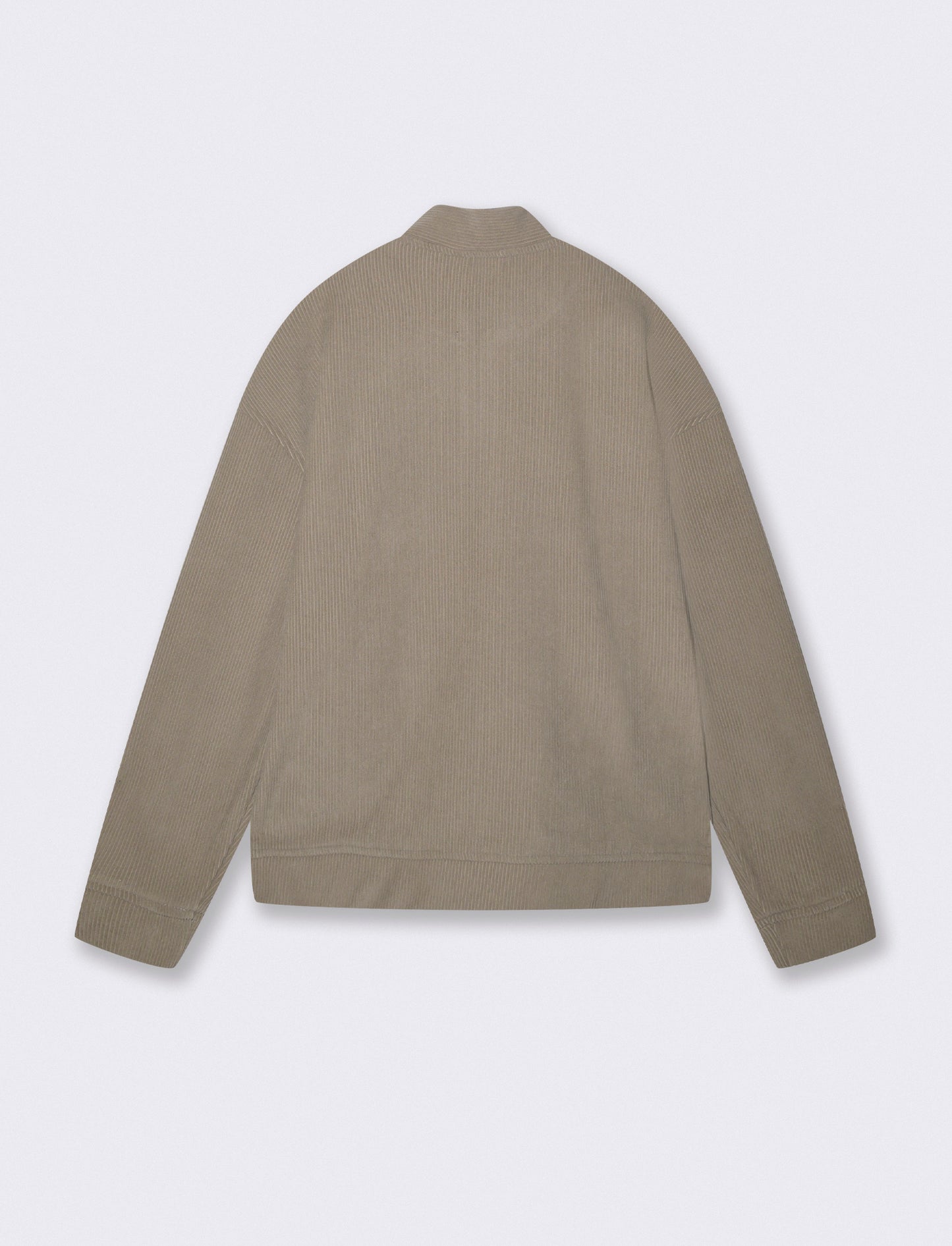 Giubbotto bomber in velluto a coste - Beige
