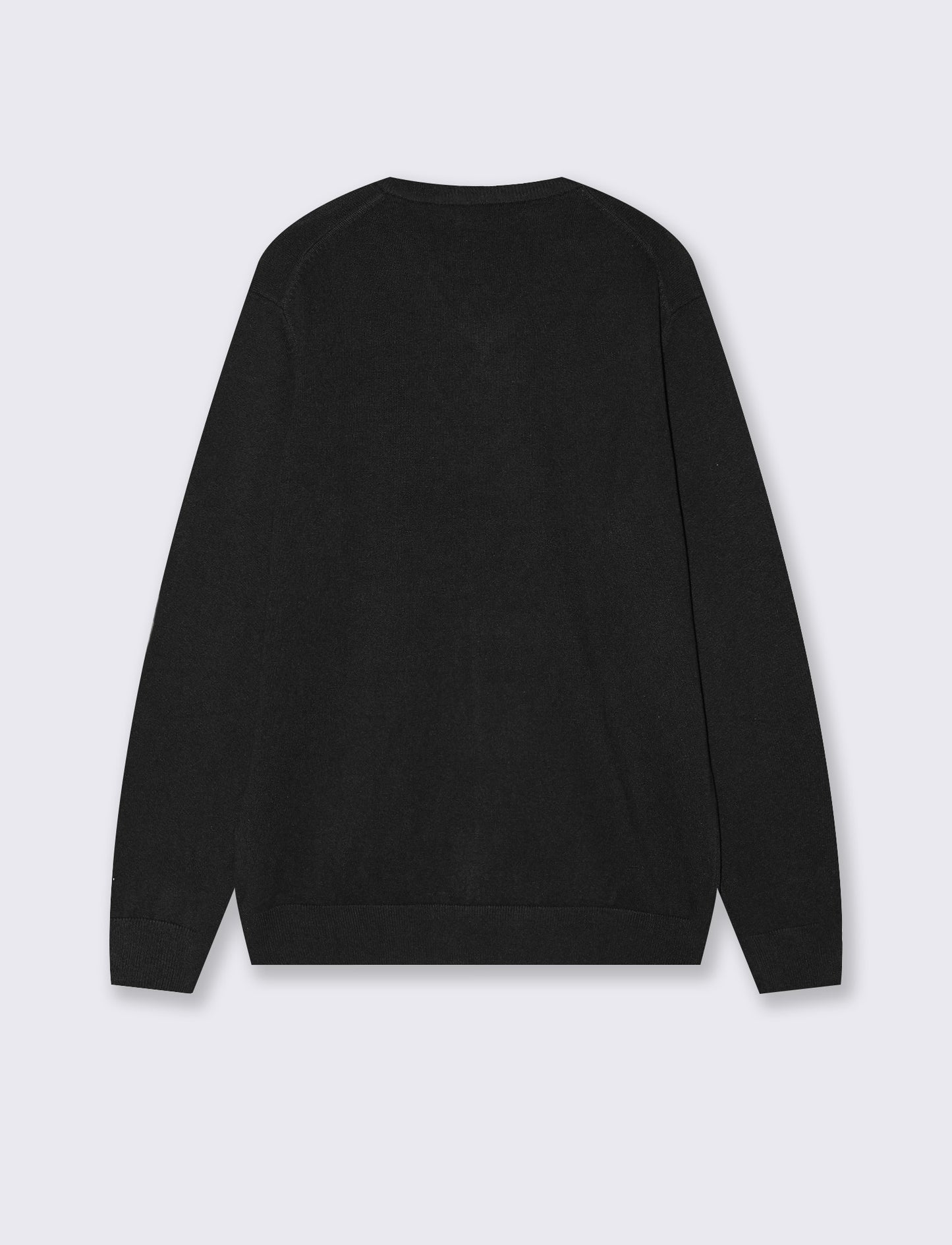 Basic V Knit in Comfort Yarn - Black