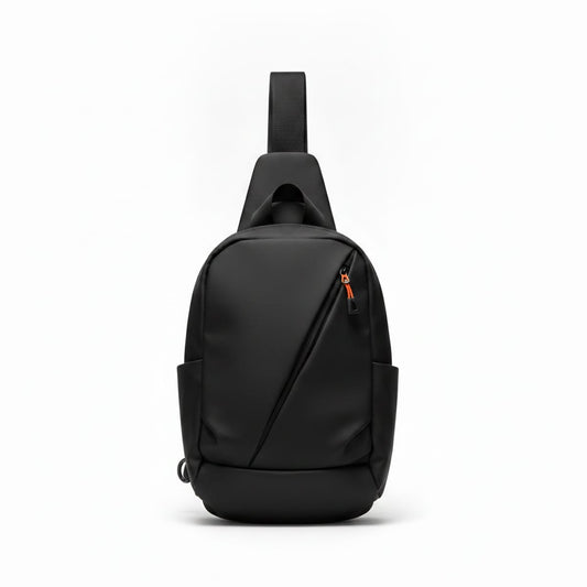 One-Shoulder Versatile and Practical Men's Backpack - Black