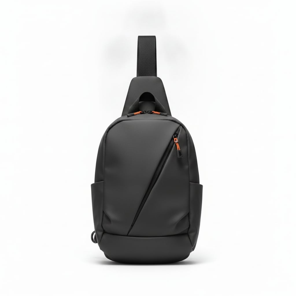 One-Shoulder Versatile and Practical Men's Backpack - Grey