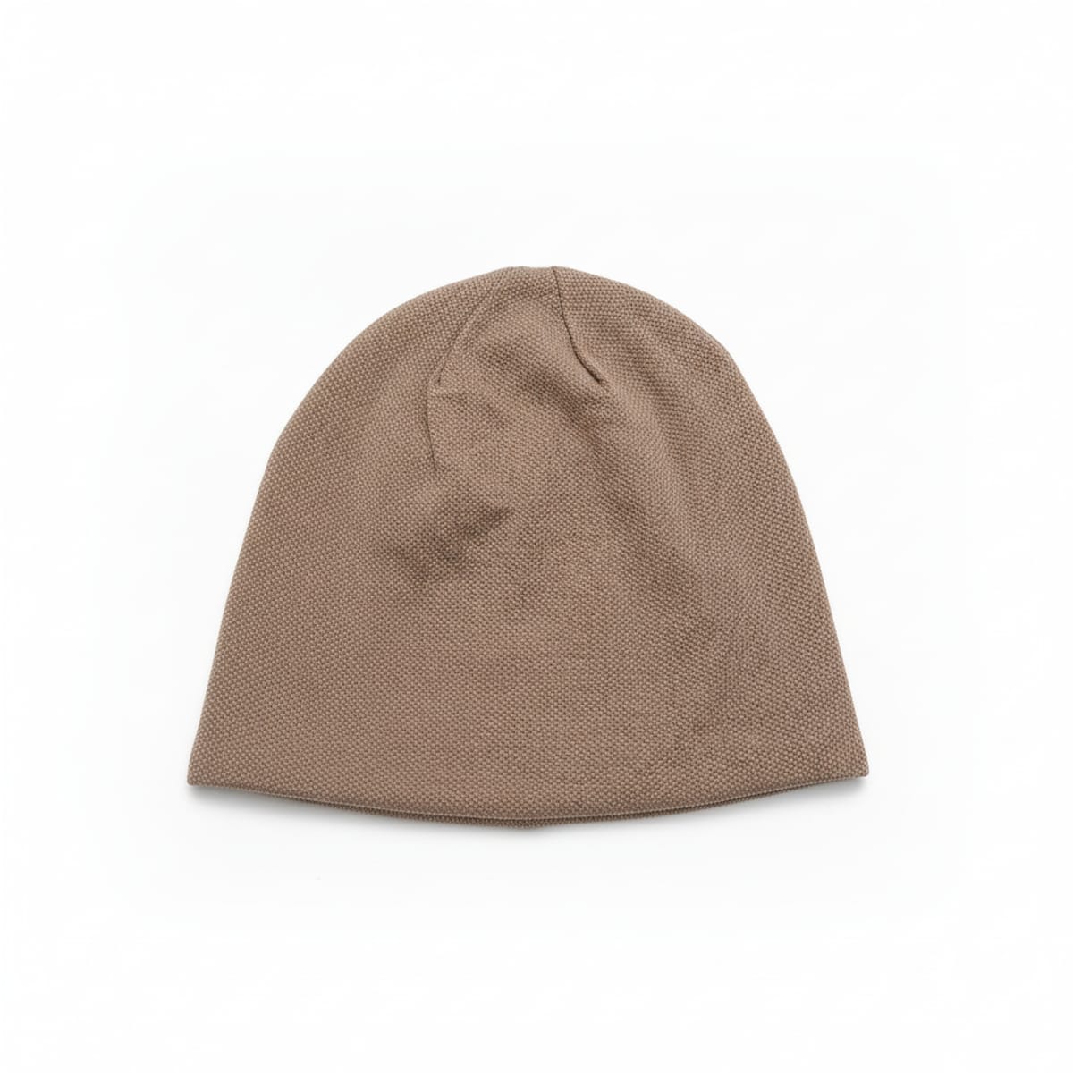 Men's melange jersey cap - Beige