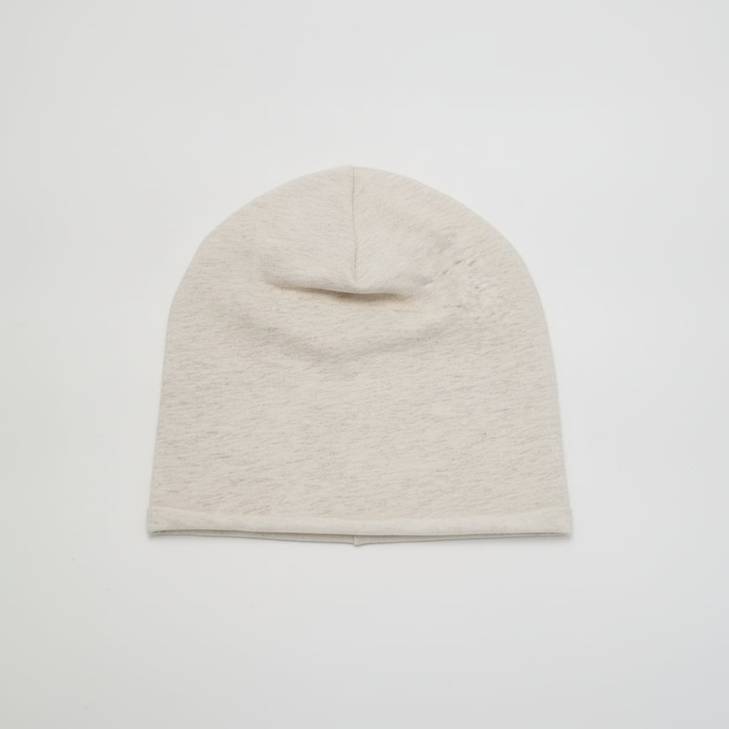 Men's melange jersey cap - Beige