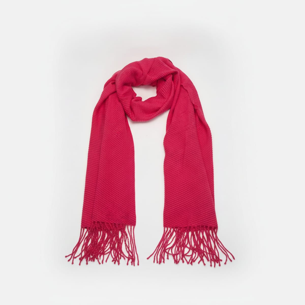 Foulard plissettato elegante - Rosa