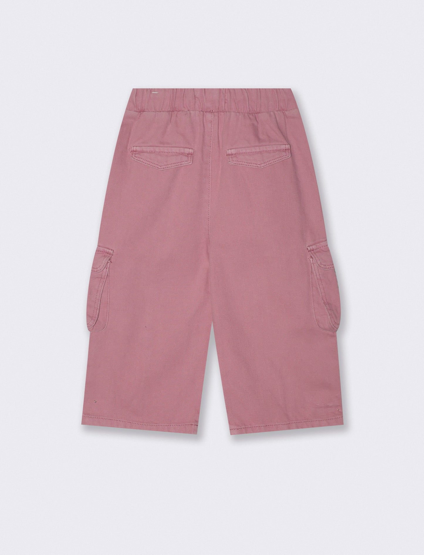 Cotton trousers with practical pockets - Pink