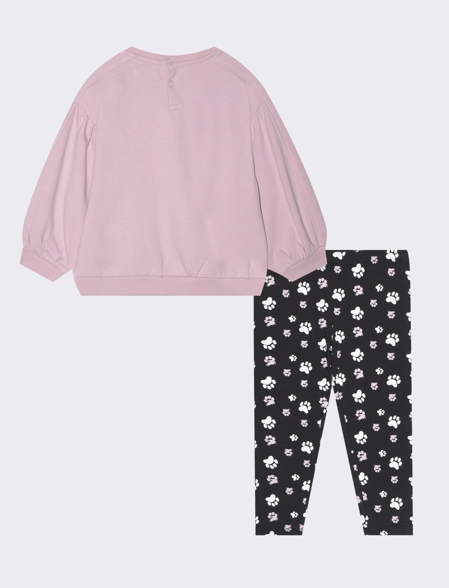 Set Felpa e Leggings Comfort Cool - Rosa polvere