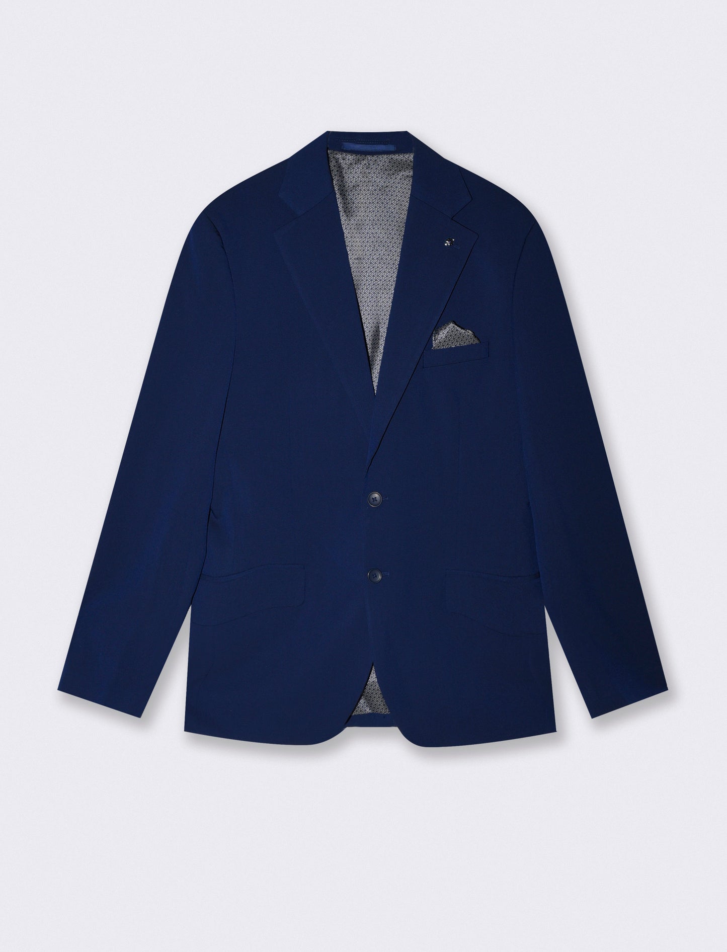 Blazer Formal Fit with Elegant Details - Blue