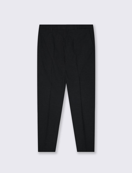 Pantaloni Formal Fit con Tasche Dettagliate - Nero