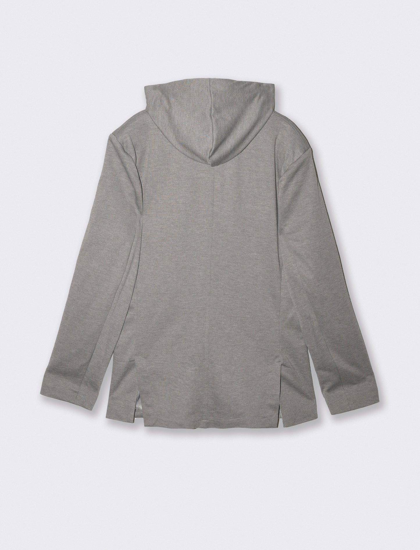 Blazer formale con cappuccio regolabile - Grigio mel.