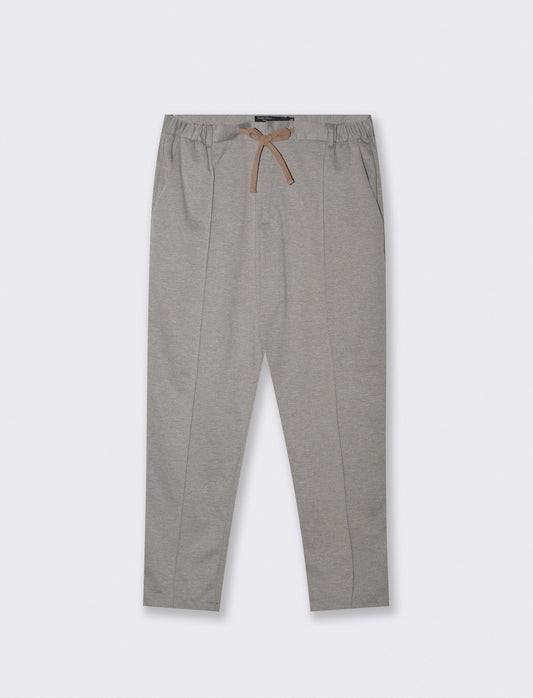 Pantaloni Jogger Easy Formal Fit - Grigio mel.