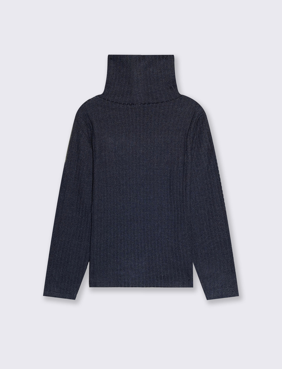 Maglia Collo Alto Calda e Confortevole - Blu