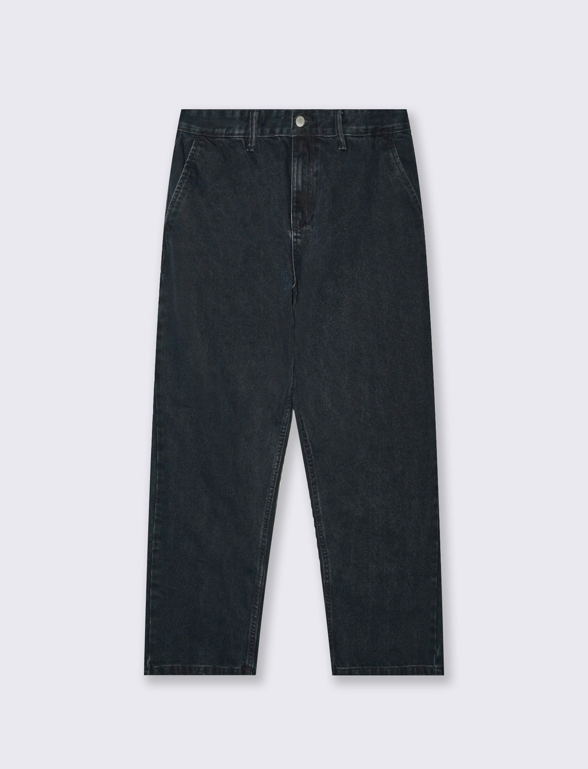 Jeans Chino Blu Black Straight Fit - Nero