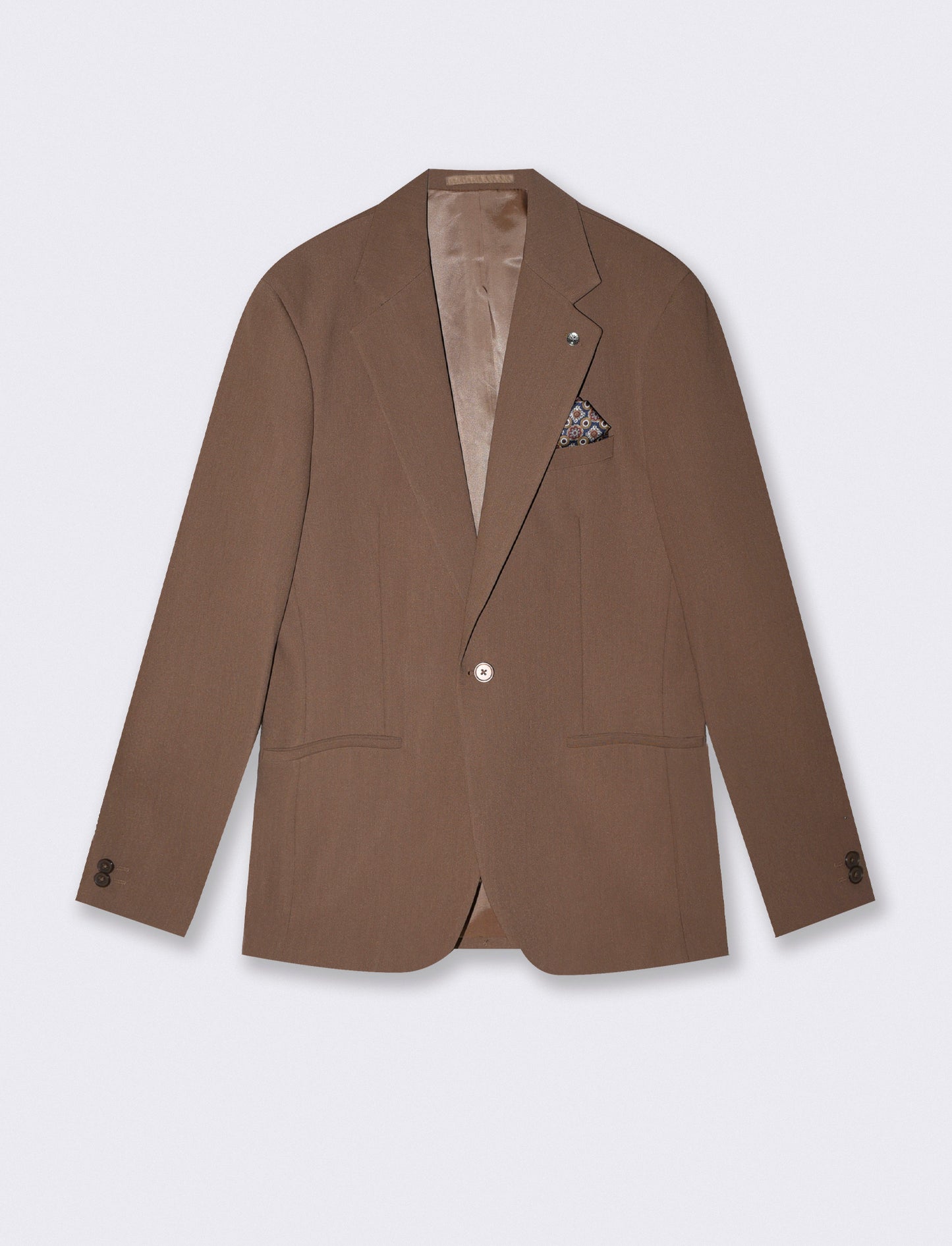 Blazer Formal Fit with Notched Lapel - Grey
