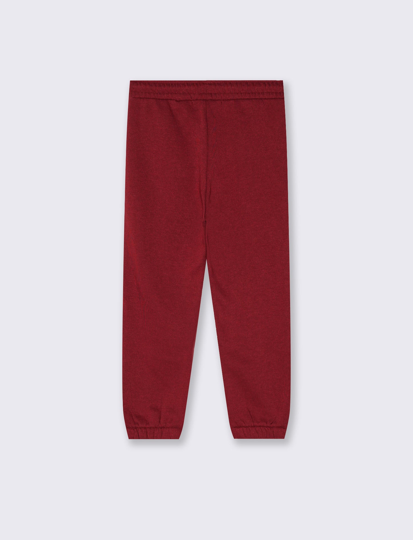 College joggers with embroidery and pockets - Red