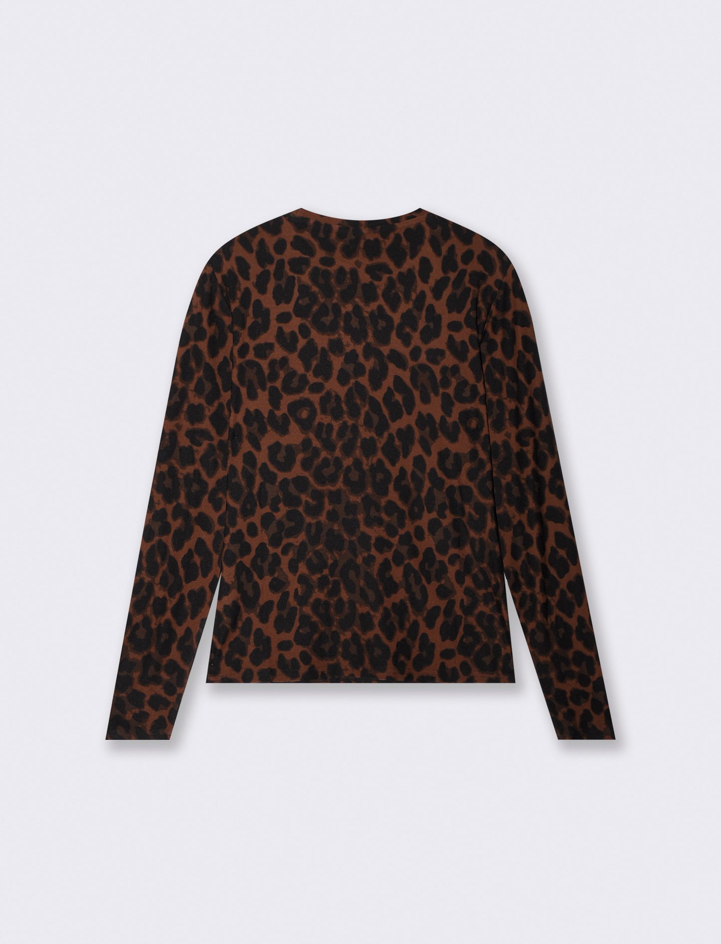 T-shirt manica lunga slim stampata - var 1