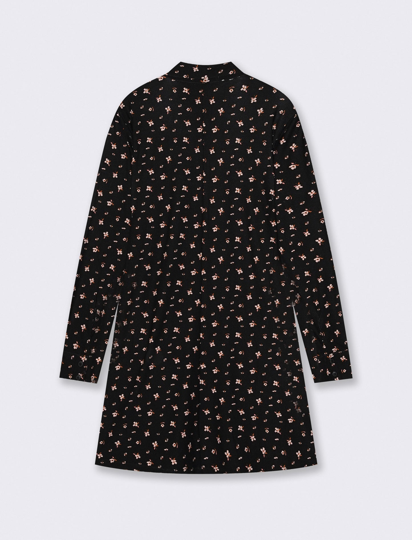 Vestito a manica lunga con colletto polo - var 2