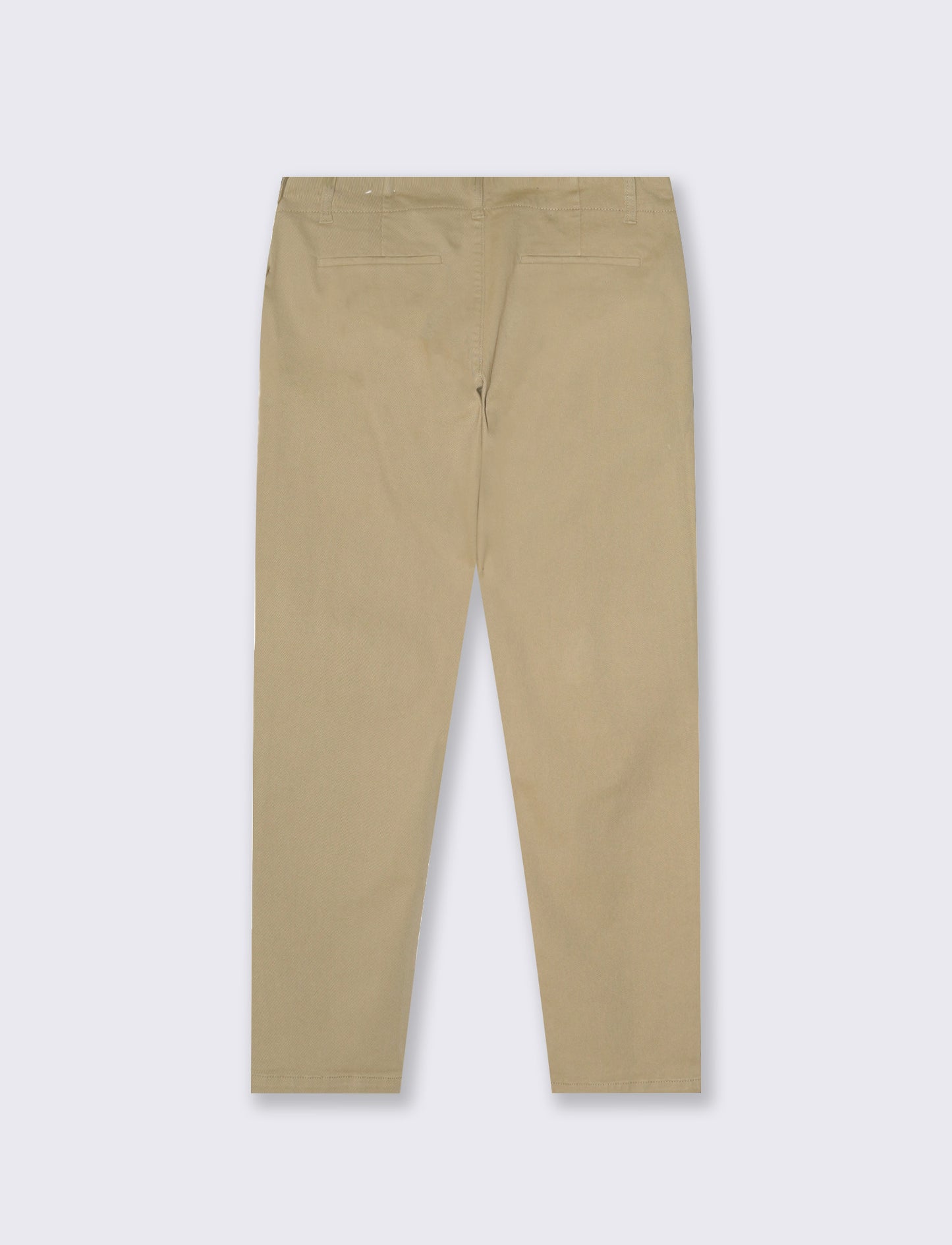 Pantaloni Chino Regular Fit in Twill - Beige