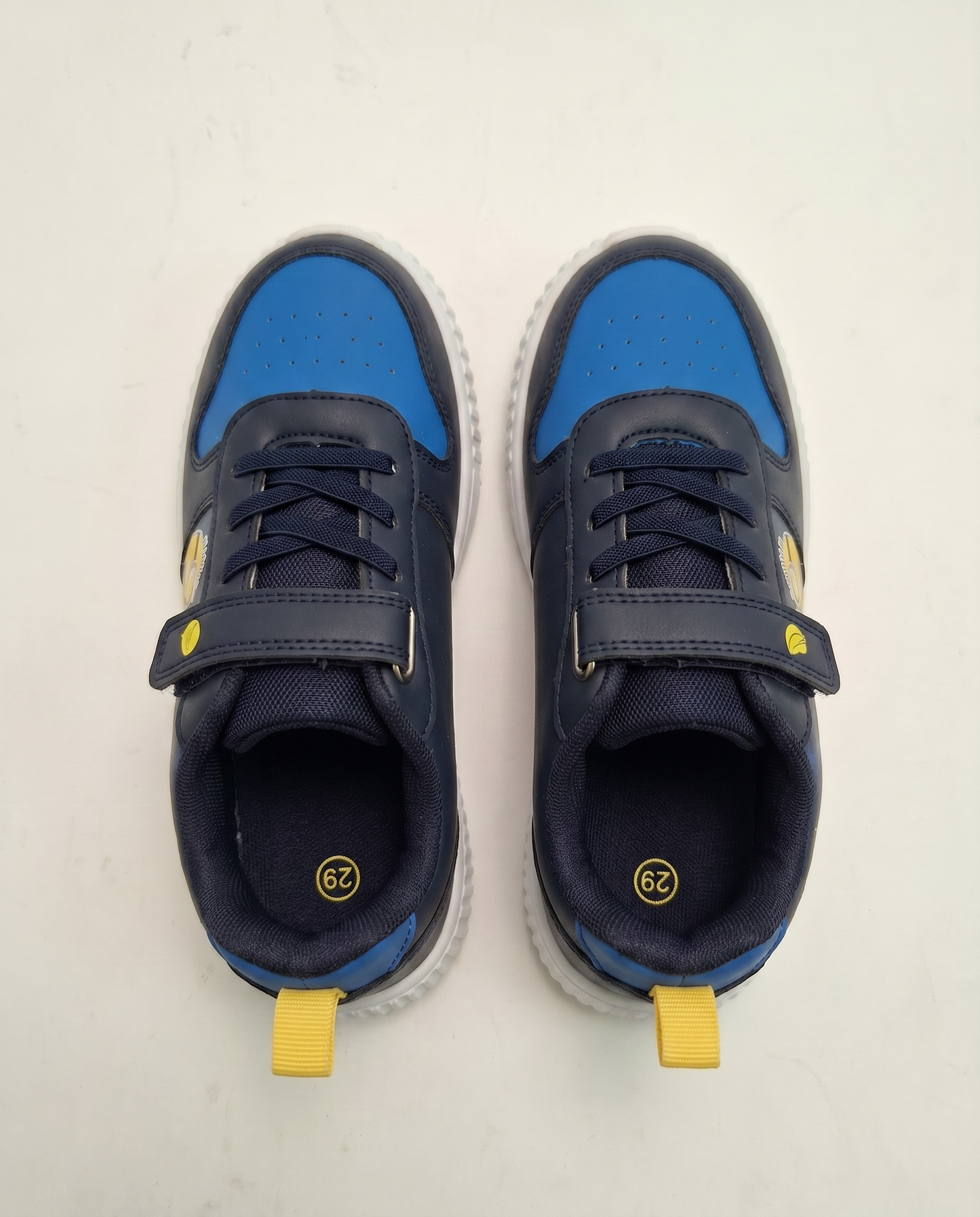 Sneakers Minions blu con strappo per bimbi - Blu
