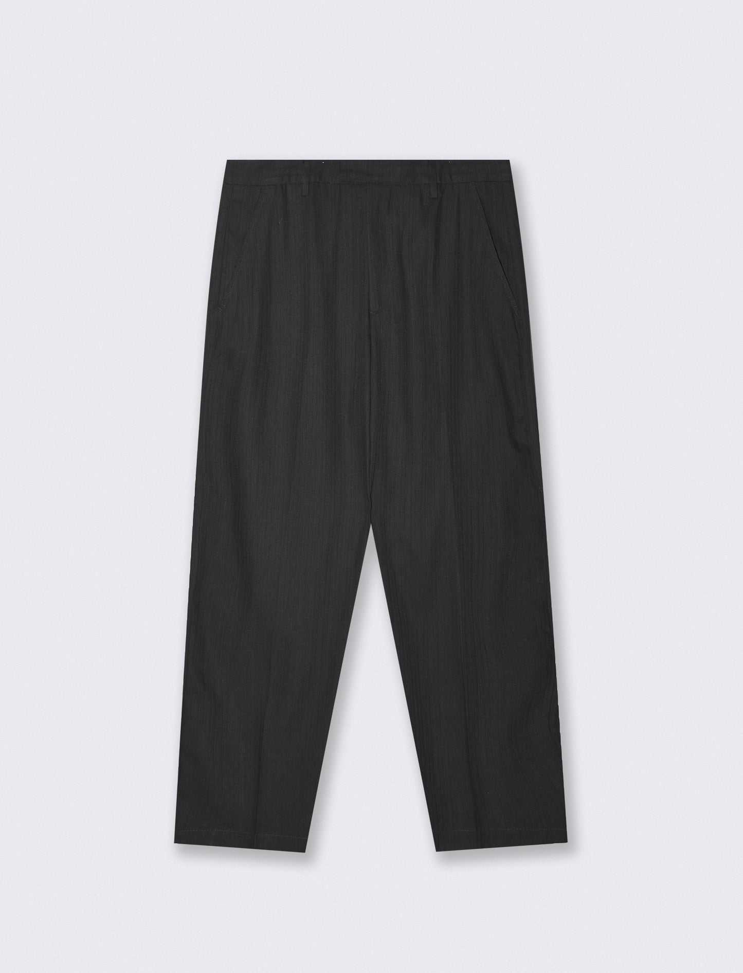 Pantaloni Loose Wide Leg Chino Fit - Grigio antracite