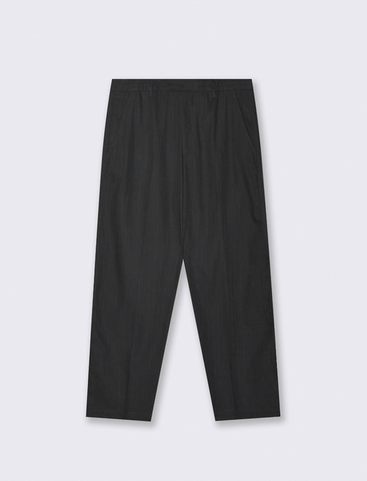 Pantaloni Loose Wide Leg Chino Fit - Grigio antracite