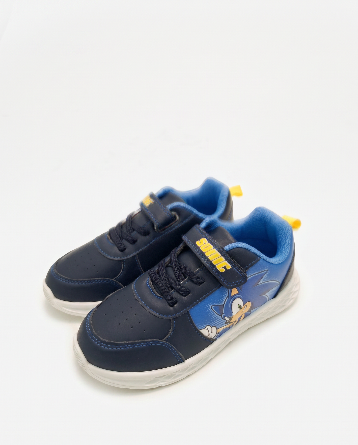 Sneakers SonicÂ© blu con strappo per bimbi - Blu