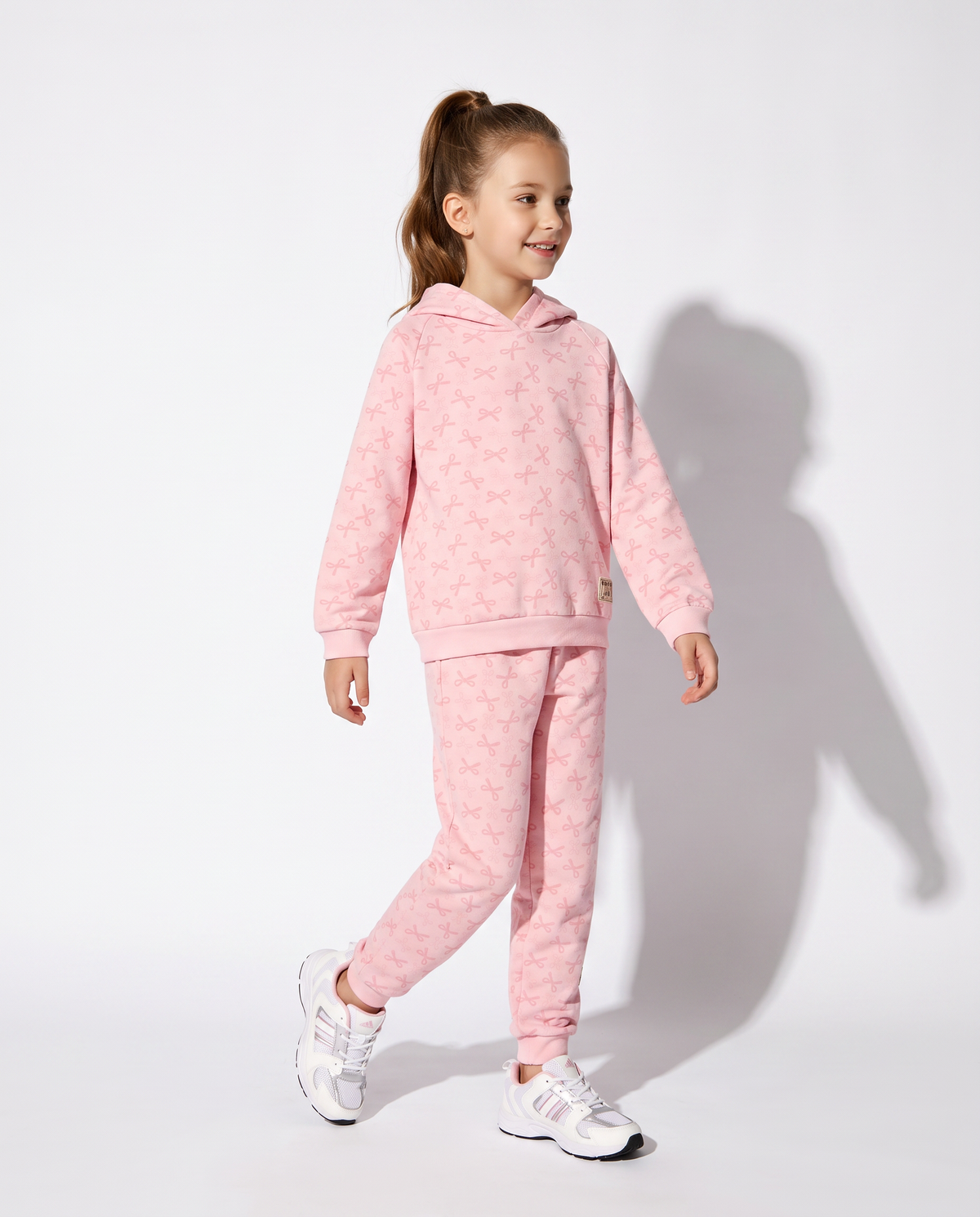 Soft Polycotton Hoodie - Pink