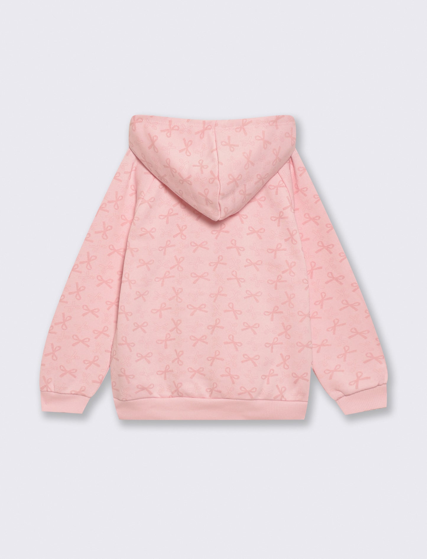 Soft Polycotton Hoodie - Pink