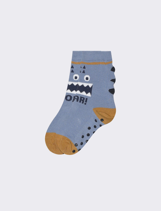 Calzini antiscivolo per bambini animali - Denim