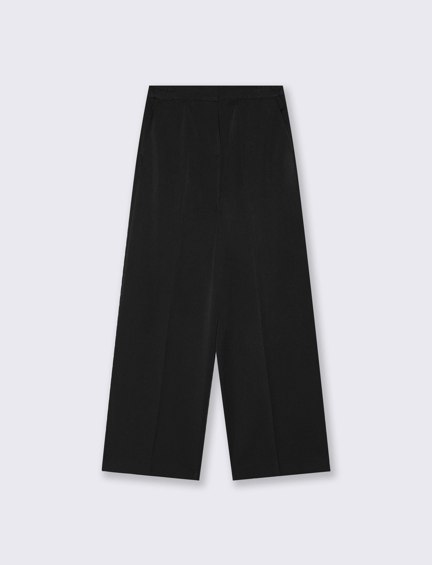 PANTALONE WIDE LEG - Nero