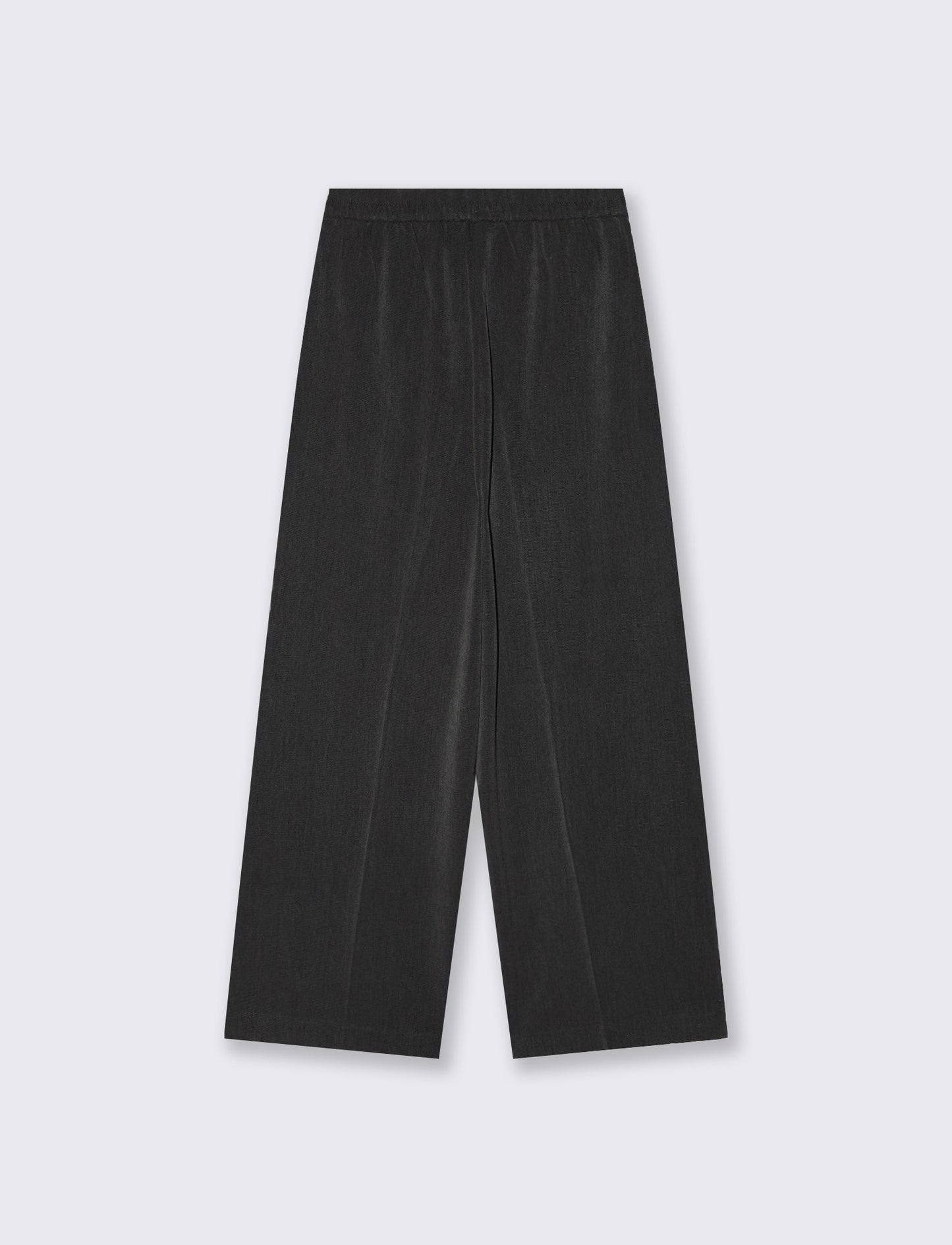 PANTALONE WIDE LEG - Grigio mel.