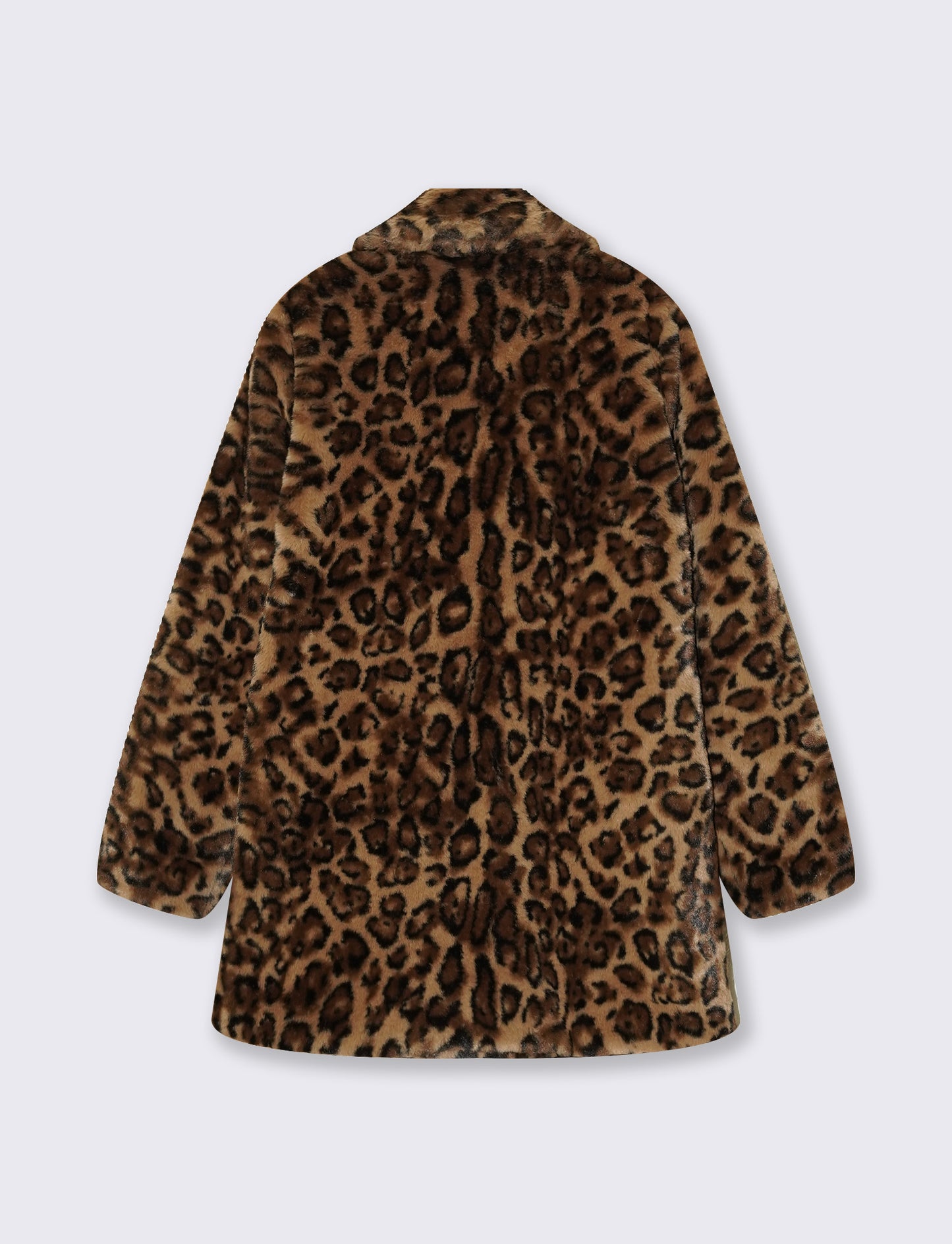 Pelliccia lunga animalier elegante e trendy - var 2