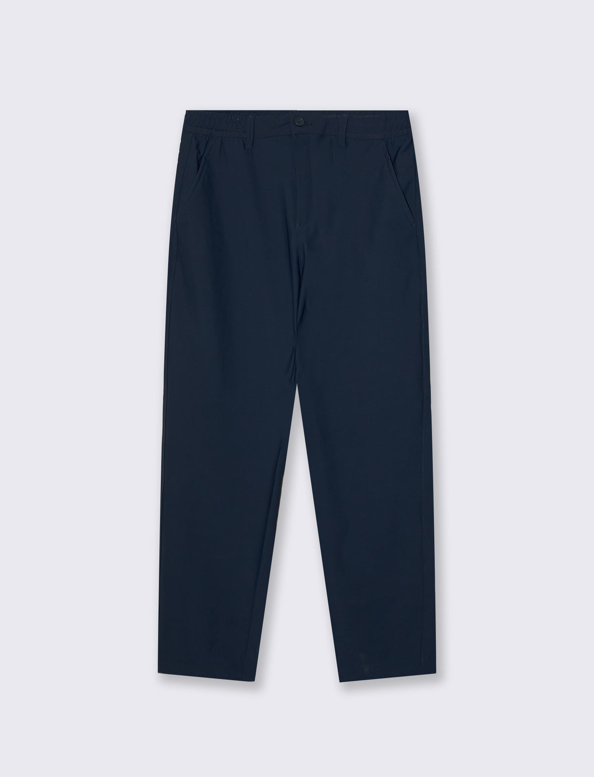 Nylon Stretch Jogger Chino Pants - Blue