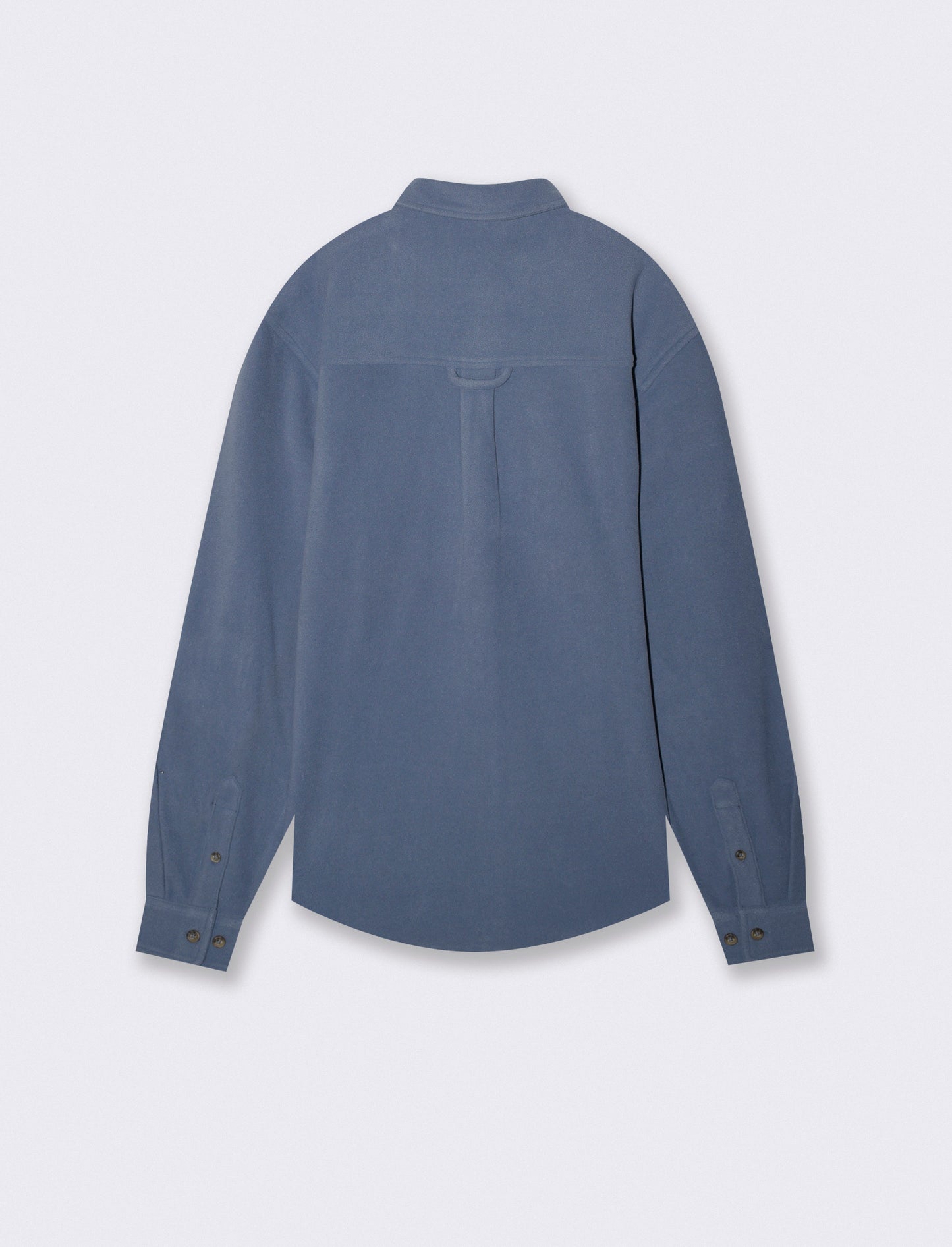 Camicia Bottondown in Pile Regular Fit - CARTA DA ZUCCHERO