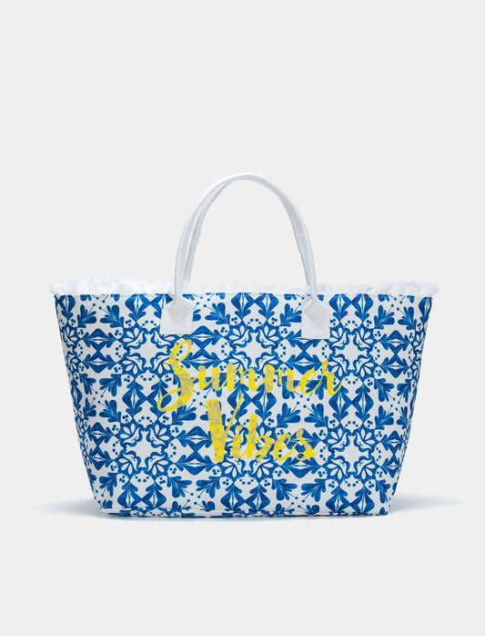 Borsa mare da donna - Blu