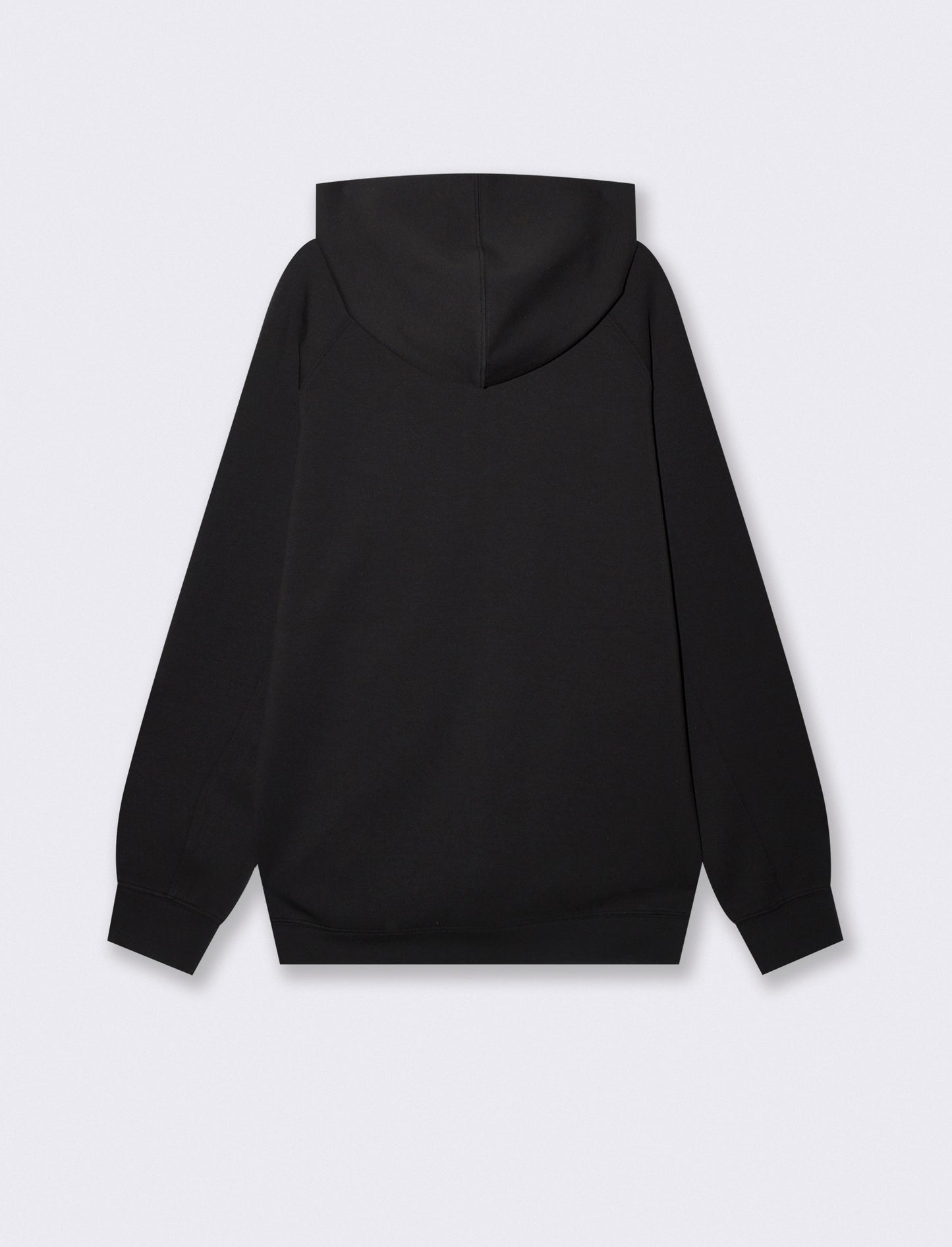 Felpa Cappuccio Cardigan Interlock Set - Nero
