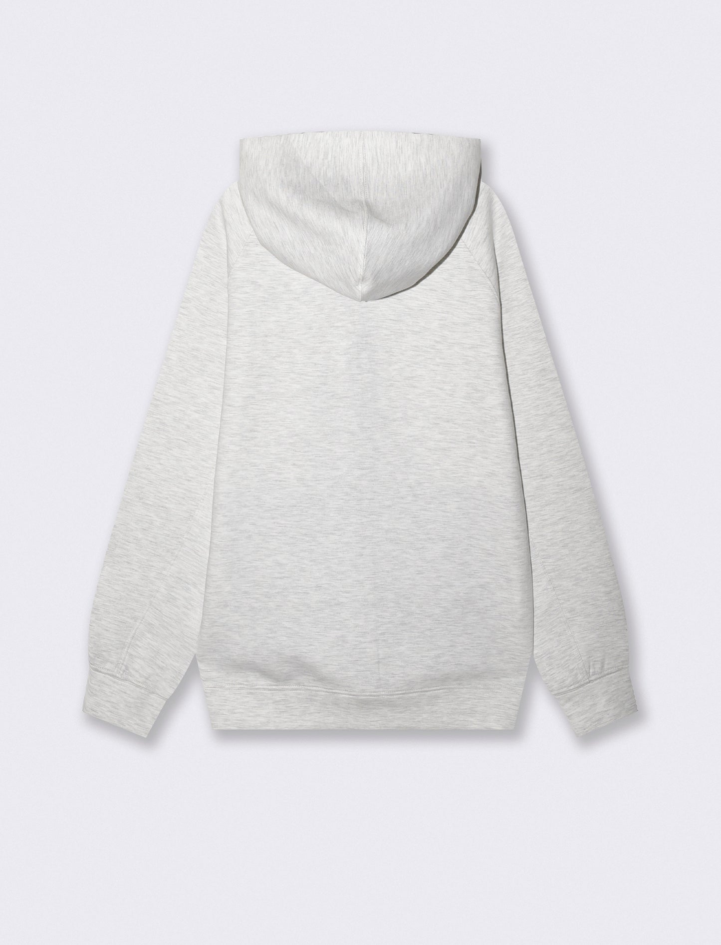 Felpa Cappuccio Cardigan Interlock Set - Grigio chiaro mel.