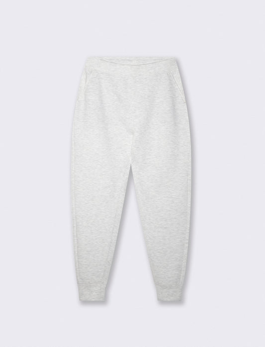Interlock Jogger Pants with Pockets - Grey