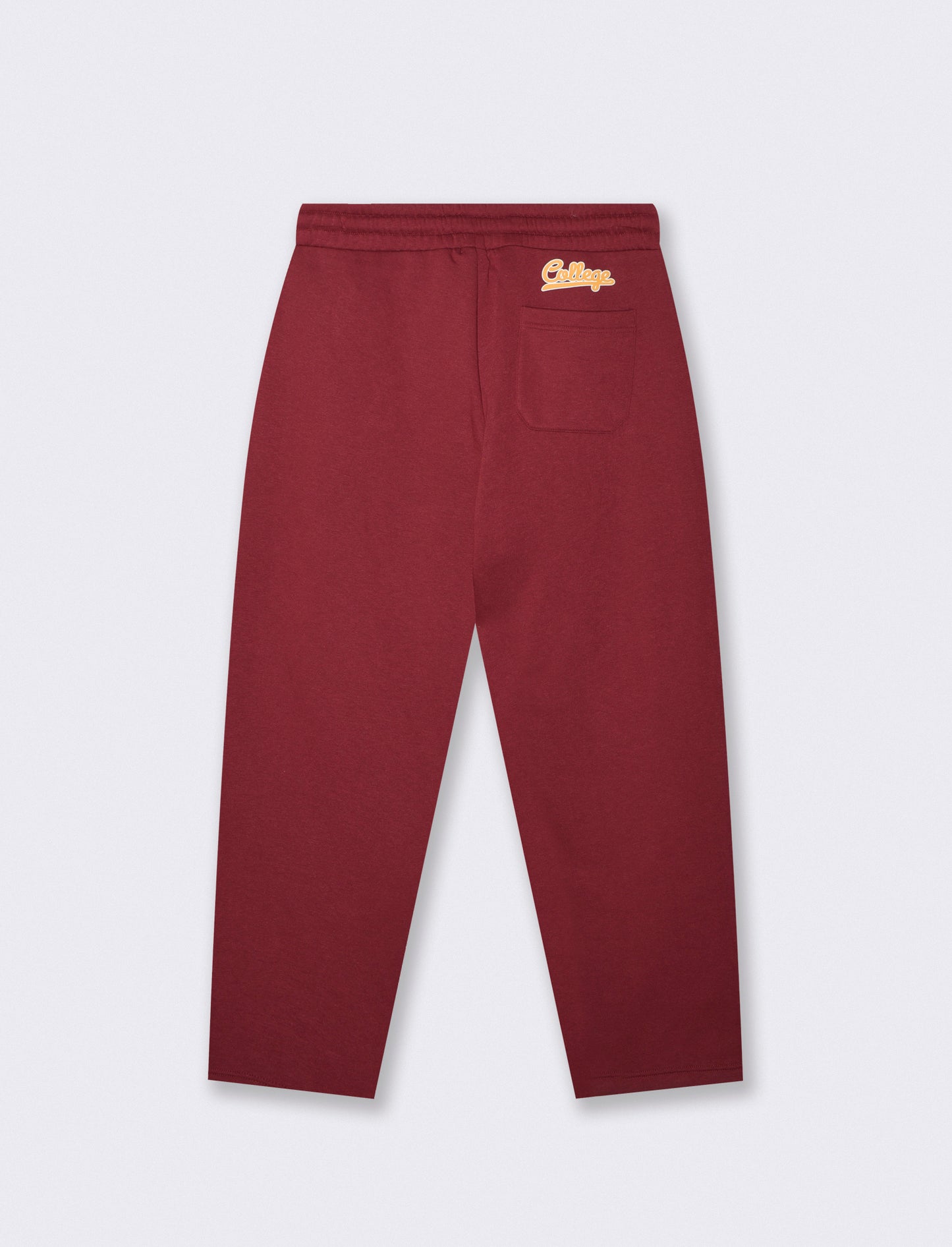 Pantaloni Jogger in Felpa con Stile - Bordeaux