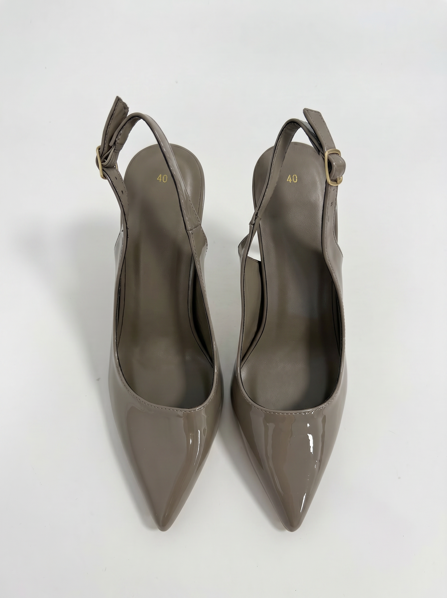 Slingback tacco a spillo in 3 varianti - Grigio