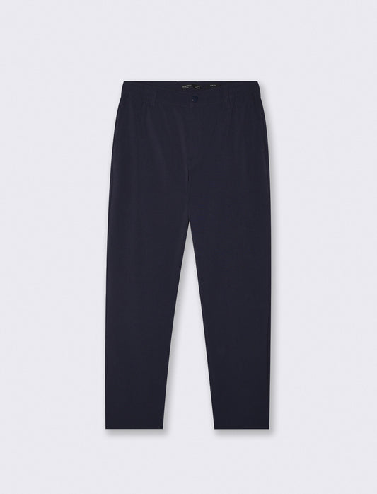 Pantaloni Chino Jogger Slim Fit Comfort - Blu