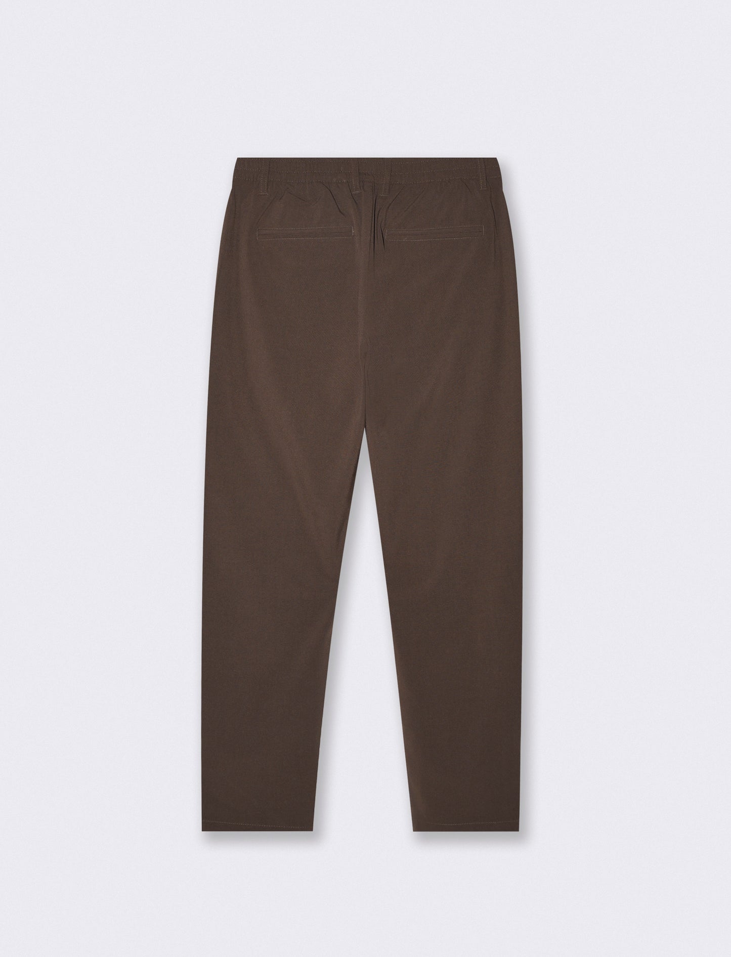 PANTALONI CHINO VITA JOGGER STRAIGHT SLIM FIT - Moro