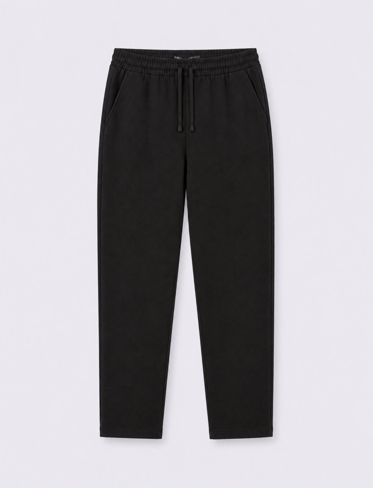 Comfortable Jogging Fit Chino Pants - Black