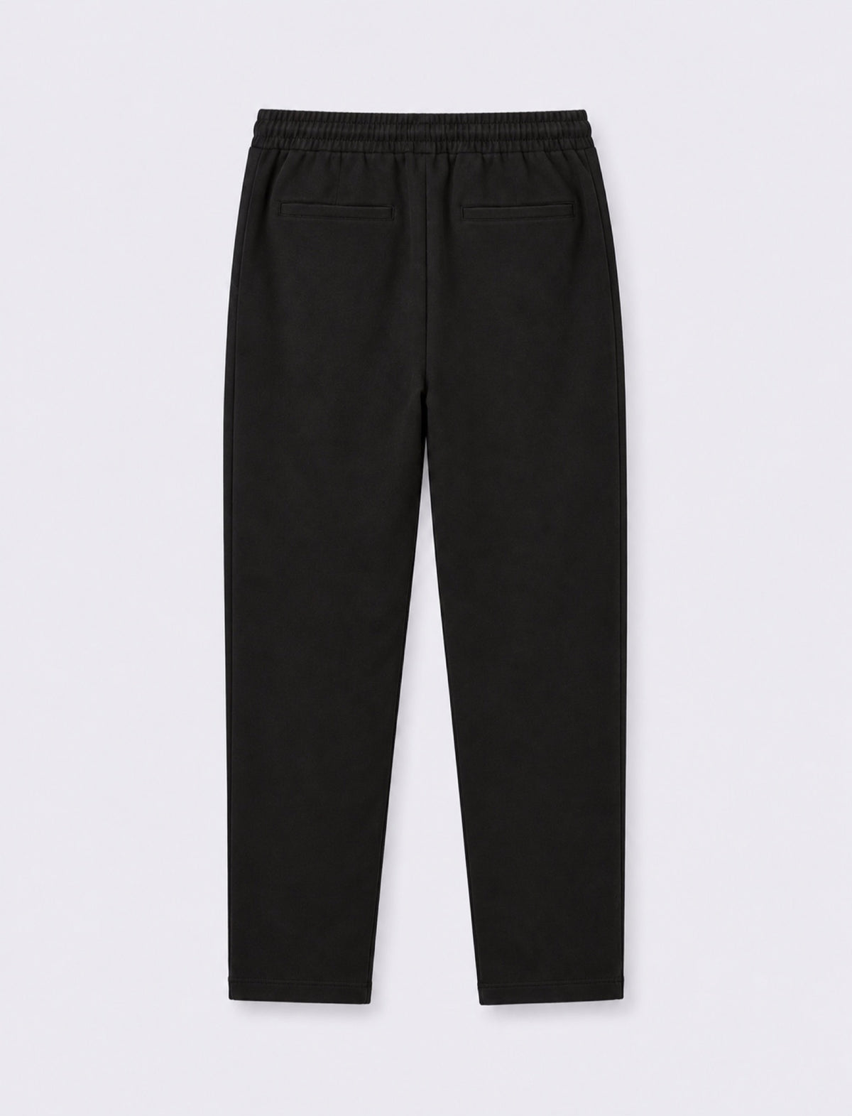 Comfortable Jogging Fit Chino Pants - Black