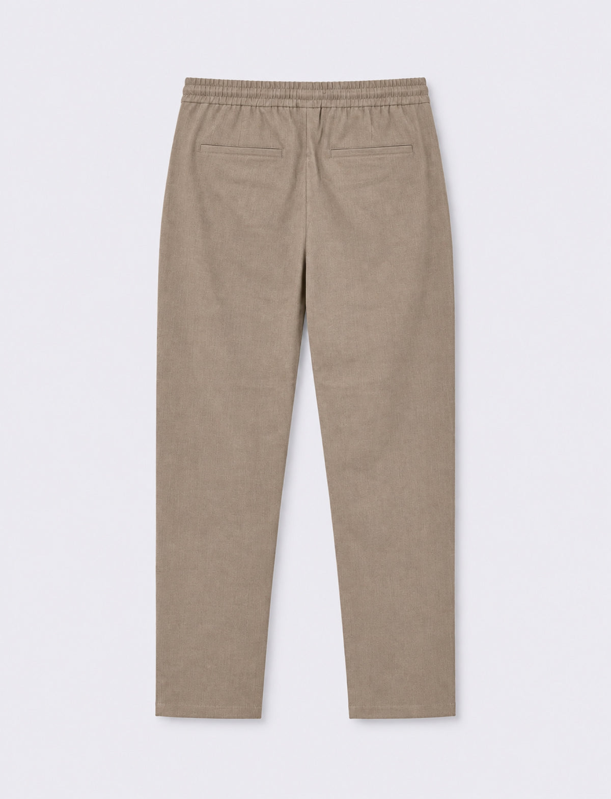 Comfortable Jogging Fit Chino Pants - Beige