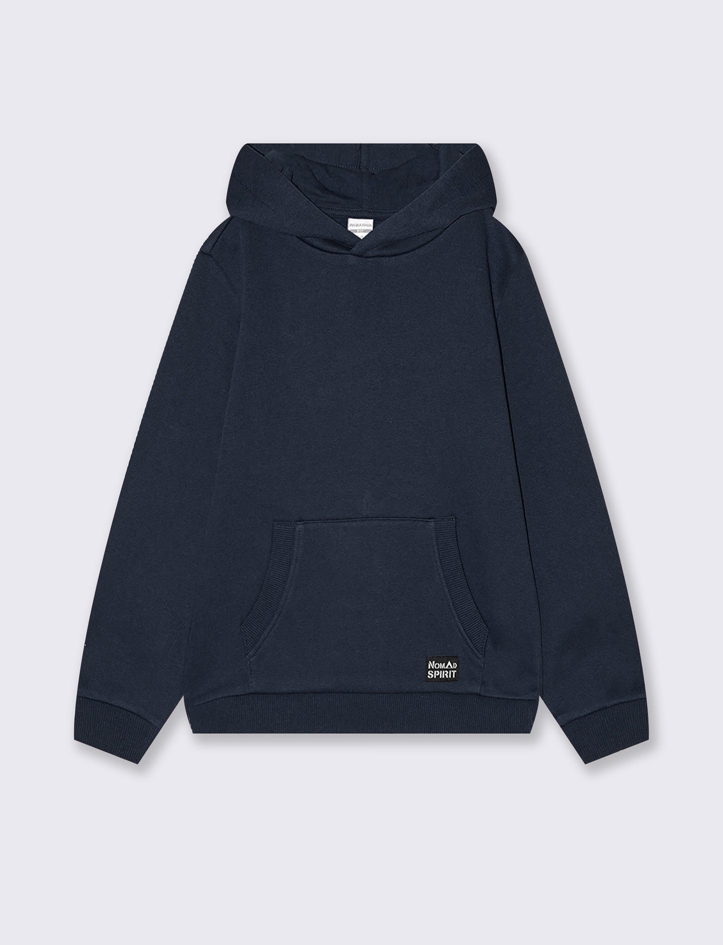 Felpa con cappuccio e marsupio trendy - Blu