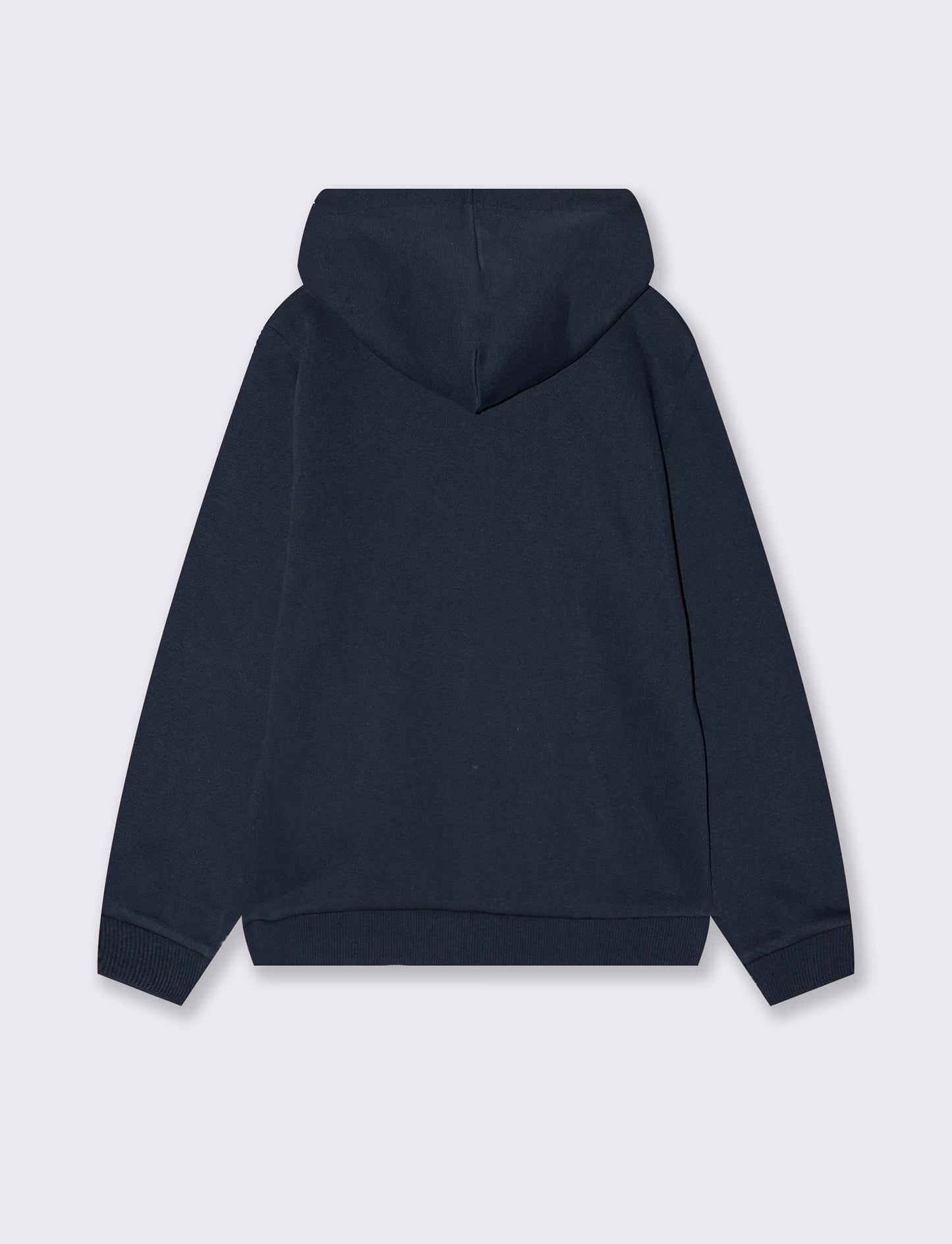 Trendy hoodie with pouch pocket - Blue